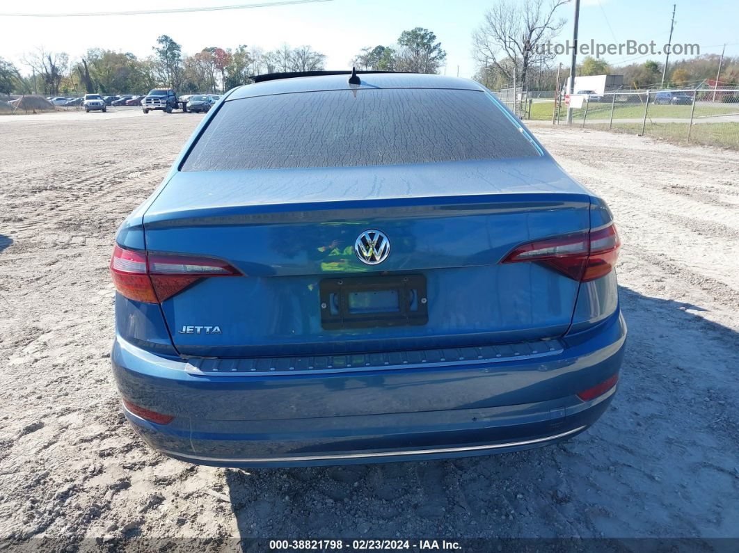 2019 Volkswagen Jetta 1.4t Sel Blue vin: 3VWE57BU2KM027360