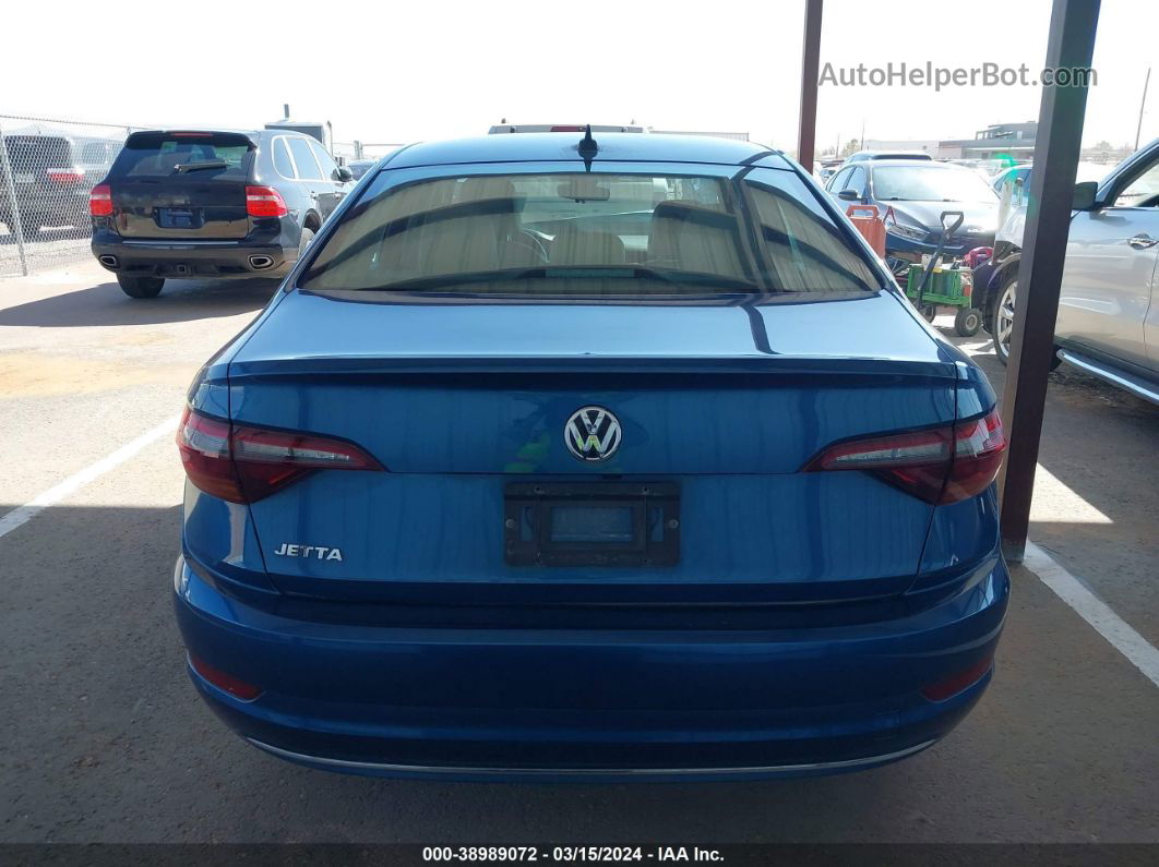 2019 Volkswagen Jetta 1.4t Sel Blue vin: 3VWE57BU2KM052226