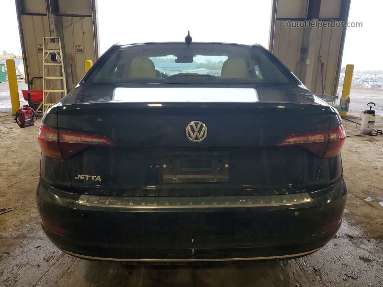 2019 Volkswagen Jetta Sel Black vin: 3VWE57BU2KM115065