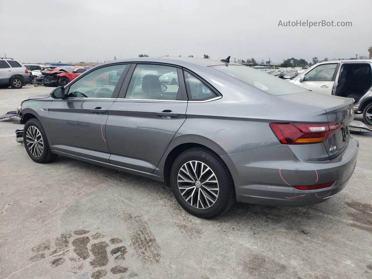 2019 Volkswagen Jetta Sel Charcoal vin: 3VWE57BU3KM062554