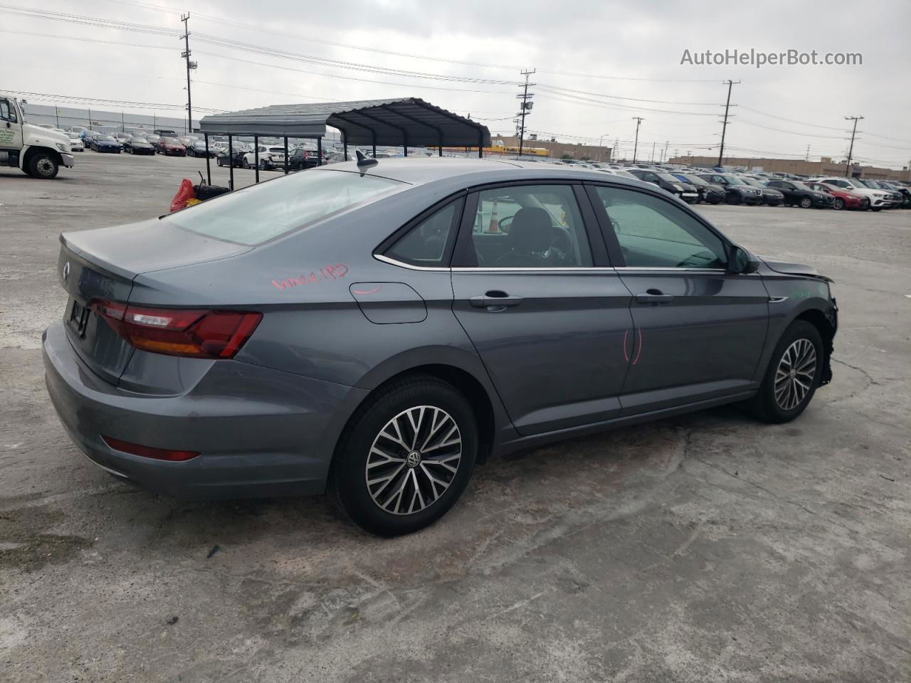 2019 Volkswagen Jetta Sel Charcoal vin: 3VWE57BU3KM062554