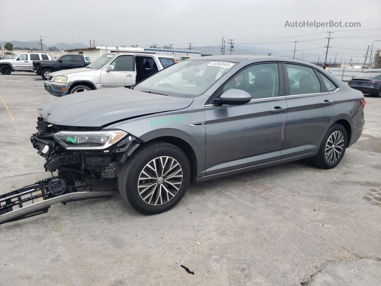 2019 Volkswagen Jetta Sel Charcoal vin: 3VWE57BU3KM062554