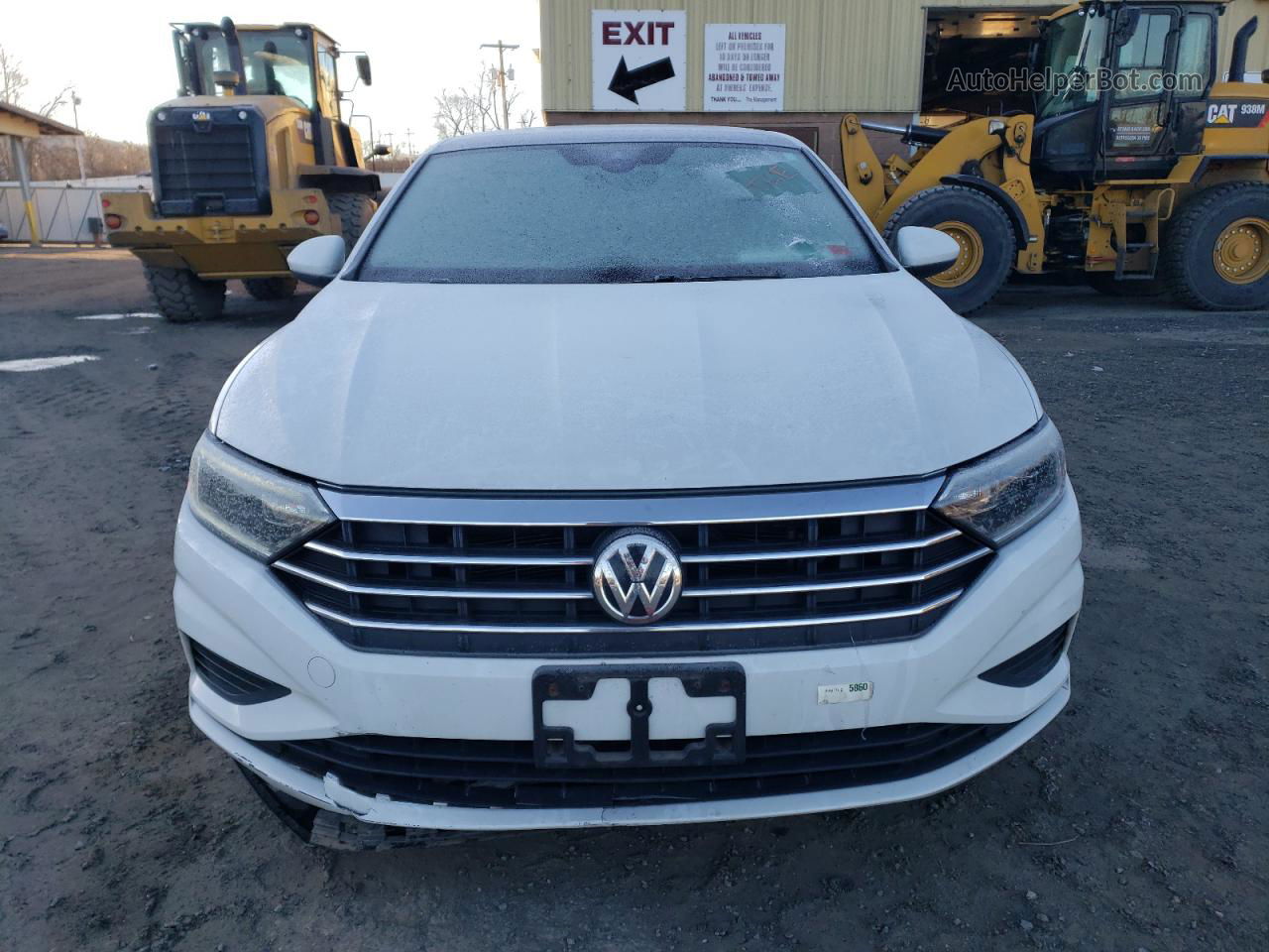 2019 Volkswagen Jetta Sel White vin: 3VWE57BU3KM195850