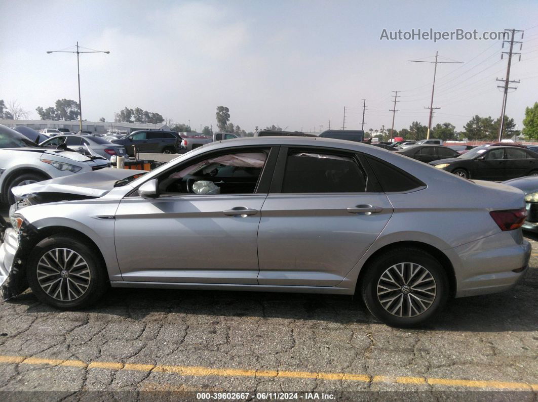 2019 Volkswagen Jetta 1.4t Sel Gray vin: 3VWE57BU4KM193430