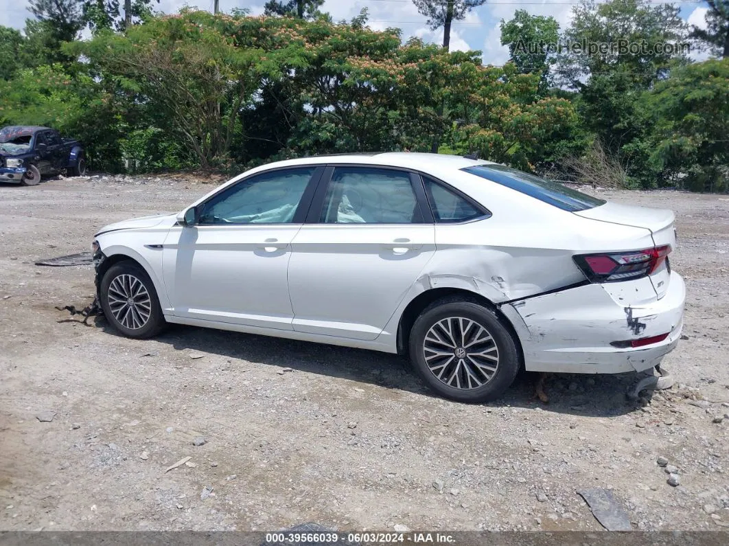 2019 Volkswagen Jetta 1.4t Sel White vin: 3VWE57BU5KM028566