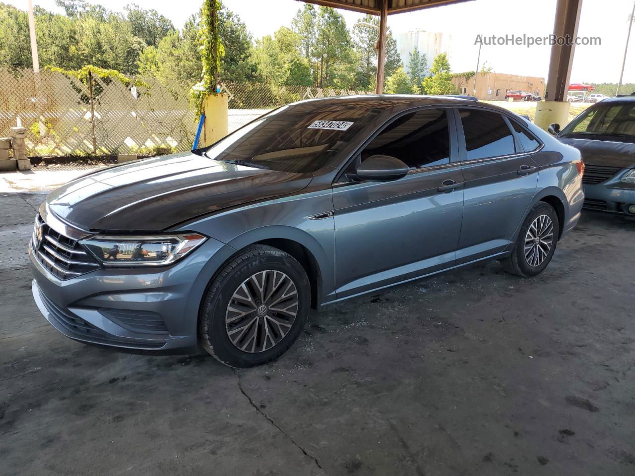 2019 Volkswagen Jetta Sel Silver vin: 3VWE57BU5KM038580