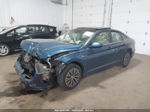 2019 Volkswagen Jetta 1.4t Sel Blue vin: 3VWE57BU6KM064265