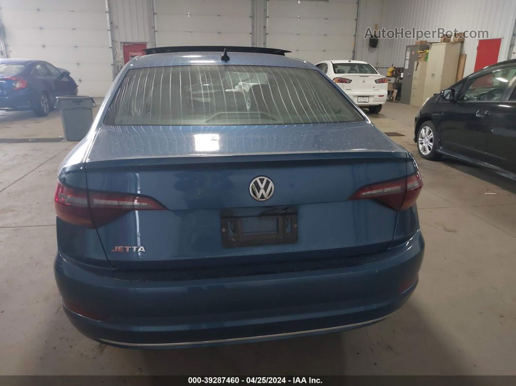 2019 Volkswagen Jetta 1.4t Sel Blue vin: 3VWE57BU6KM064265