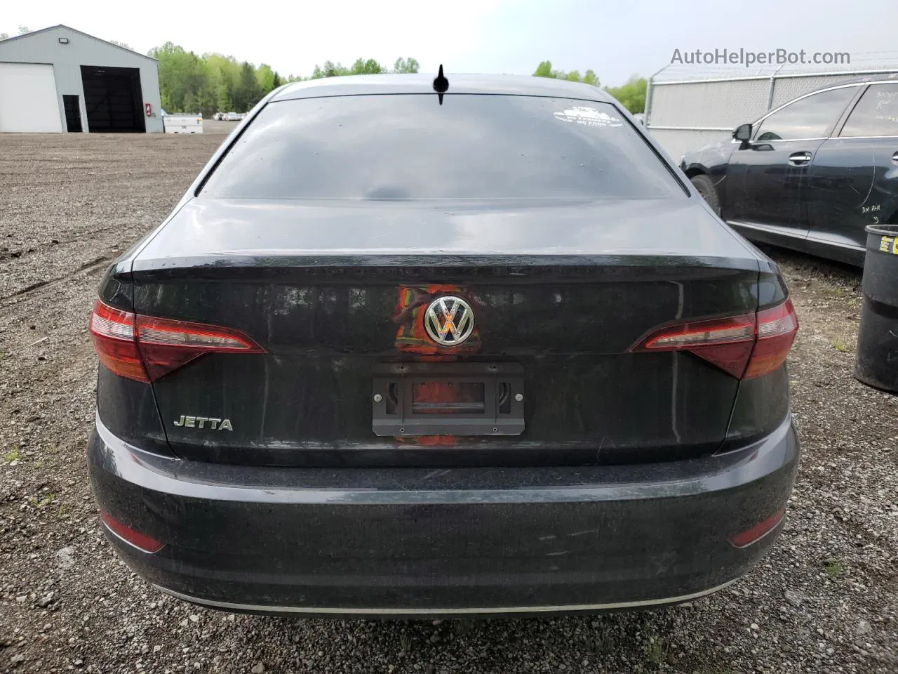 2019 Volkswagen Jetta Sel Black vin: 3VWE57BU6KM247214