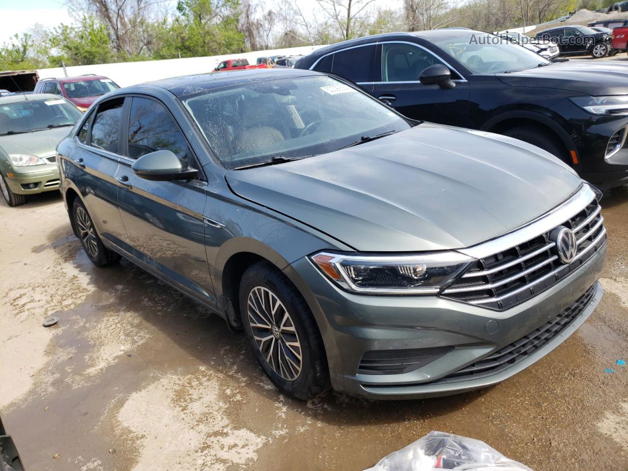 2019 Volkswagen Jetta Sel Black vin: 3VWE57BU7KM153083