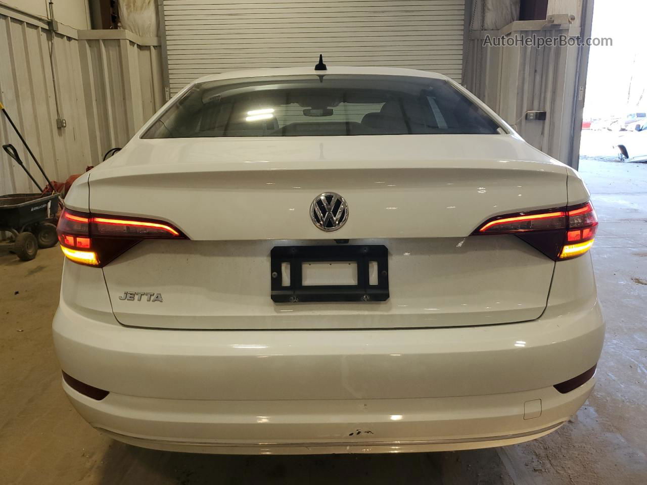 2019 Volkswagen Jetta Sel White vin: 3VWE57BU8KM061920