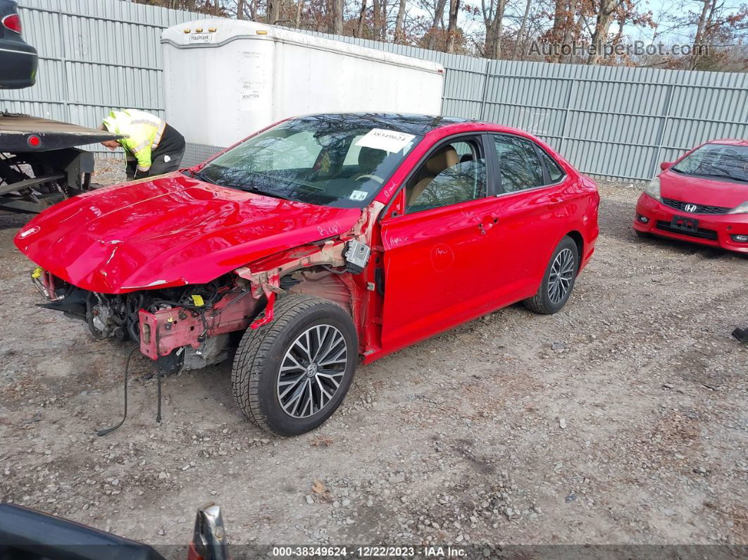 2019 Volkswagen Jetta 1.4t Sel Red vin: 3VWE57BU8KM192040