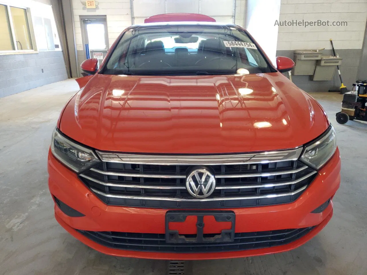 2019 Volkswagen Jetta Sel Orange vin: 3VWE57BU9KM014539