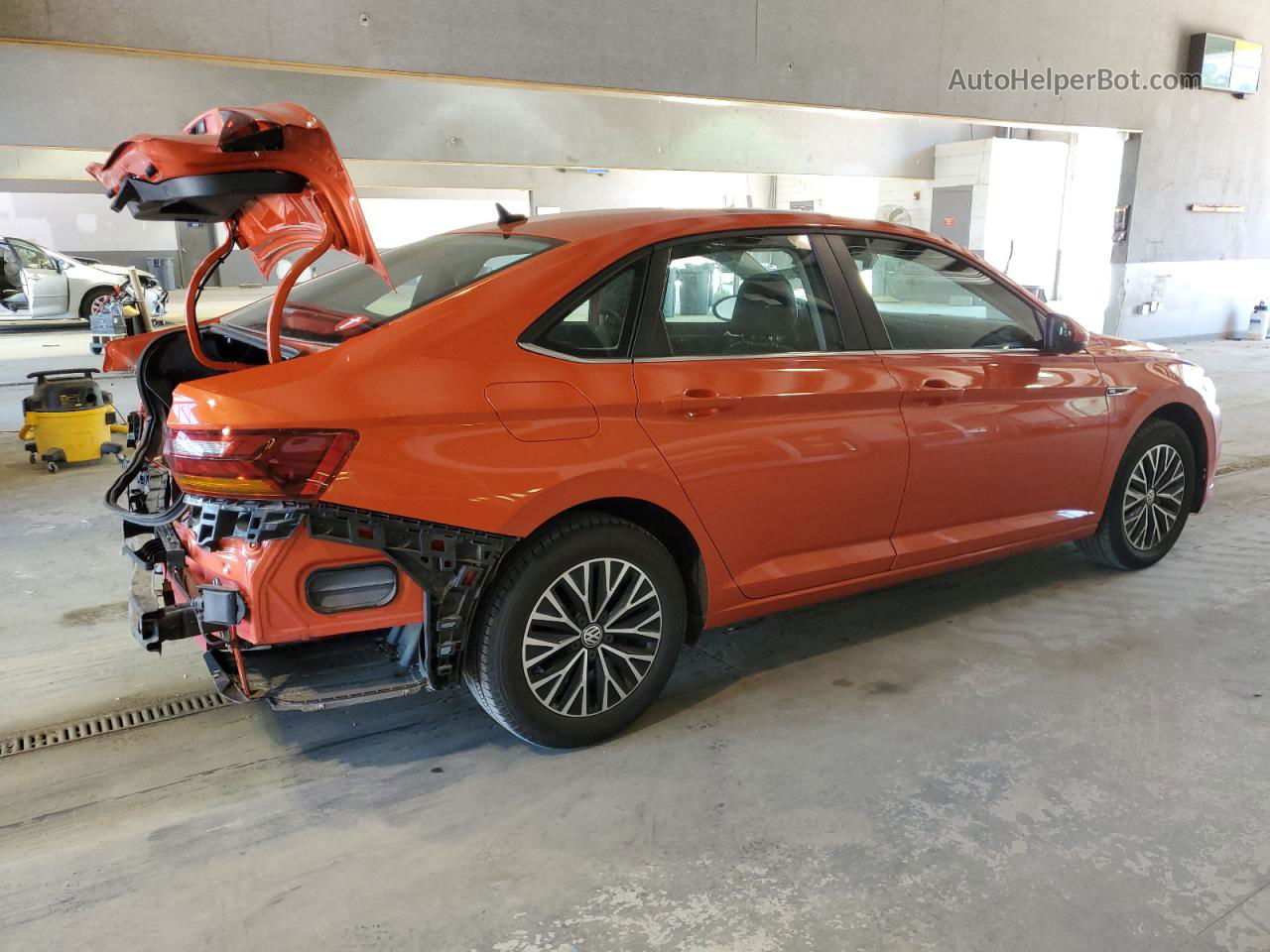 2019 Volkswagen Jetta Sel Orange vin: 3VWE57BU9KM014539