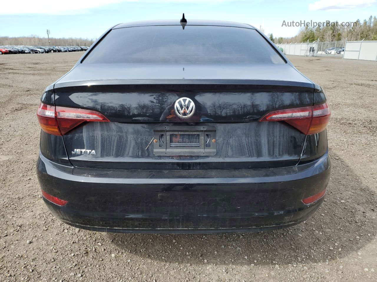 2019 Volkswagen Jetta Sel Черный vin: 3VWE57BUXKM024206