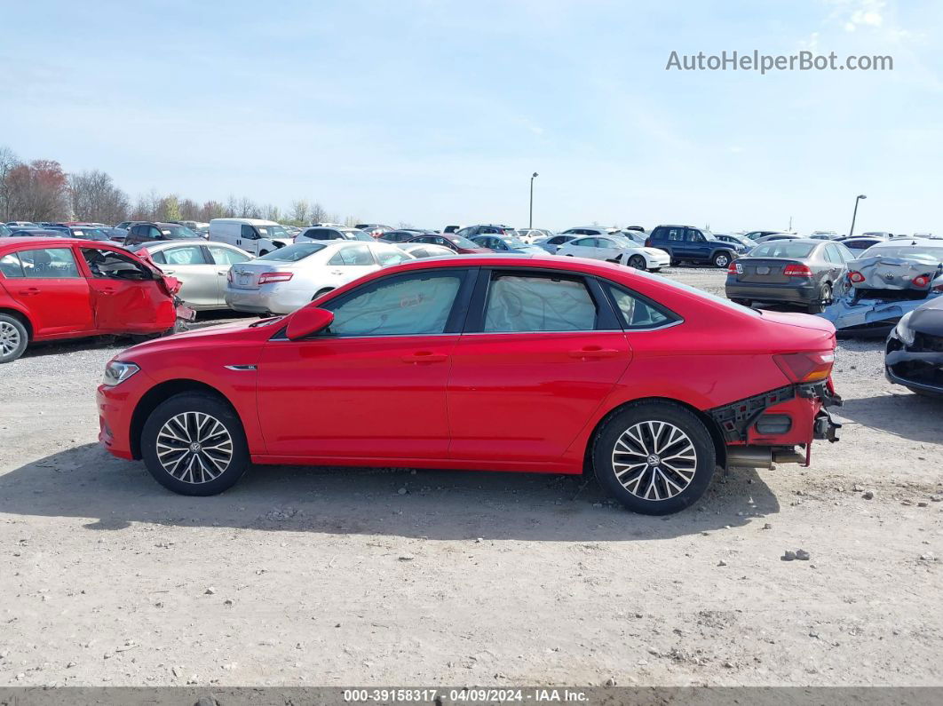 2019 Volkswagen Jetta 1.4t Sel Красный vin: 3VWE57BUXKM027445