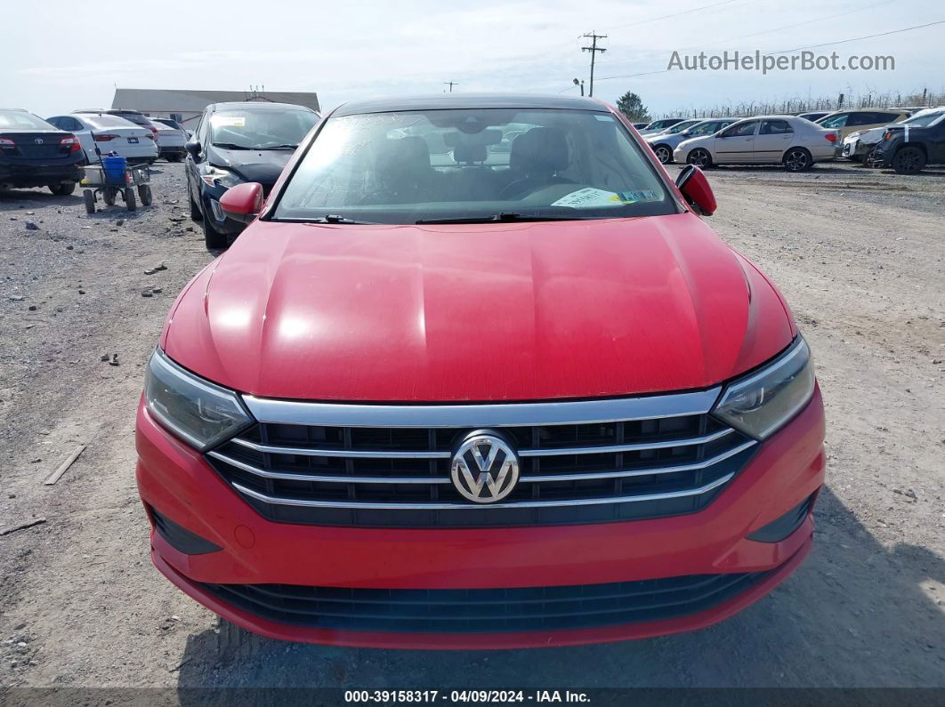 2019 Volkswagen Jetta 1.4t Sel Красный vin: 3VWE57BUXKM027445