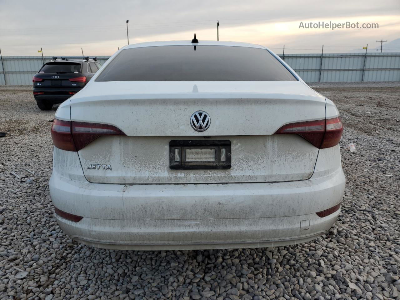 2019 Volkswagen Jetta Sel White vin: 3VWE57BUXKM107232