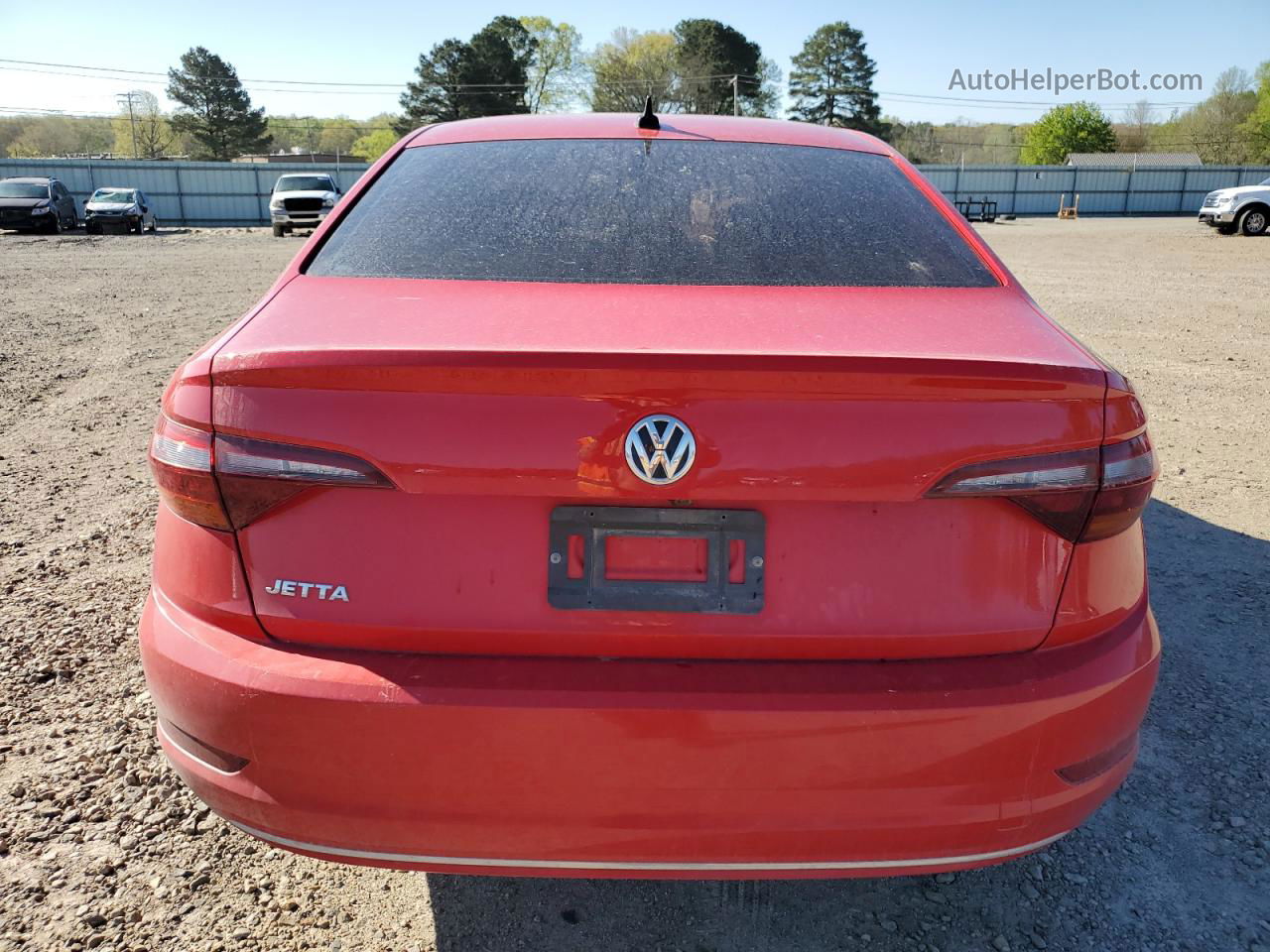 2019 Volkswagen Jetta Sel Красный vin: 3VWEB7BU8KM133286