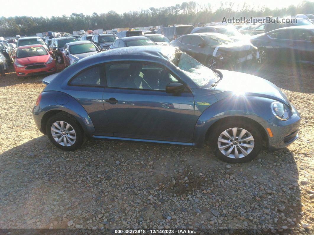 2016 Volkswagen Beetle 1.8t S Blue vin: 3VWF07AT2GM632787