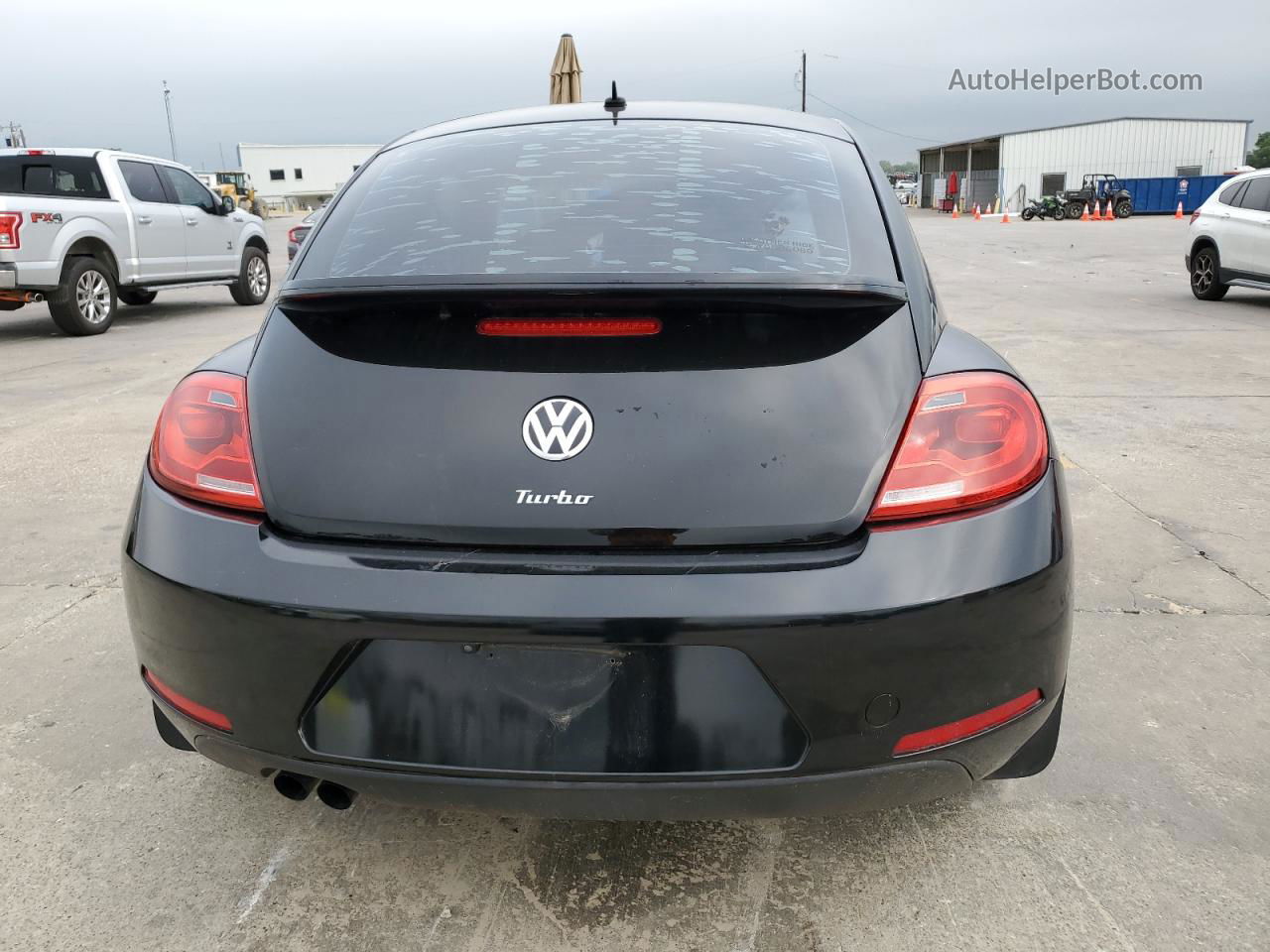 2016 Volkswagen Beetle 1.8t Черный vin: 3VWF07AT4GM601086