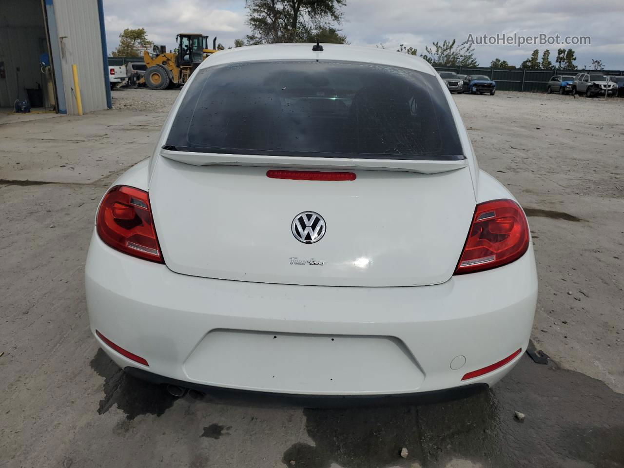 2016 Volkswagen Beetle 1.8t White vin: 3VWF07AT7GM624149