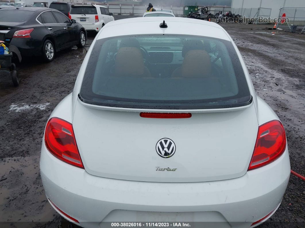 2016 Volkswagen Beetle 1.8t Classic Белый vin: 3VWF17AT0GM636396