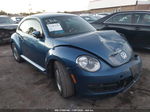 2016 Volkswagen Beetle 1.8t Classic Blue vin: 3VWF17AT0GM637645