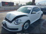 2016 Volkswagen Beetle 1.8t Classic White vin: 3VWF17AT0GM638147