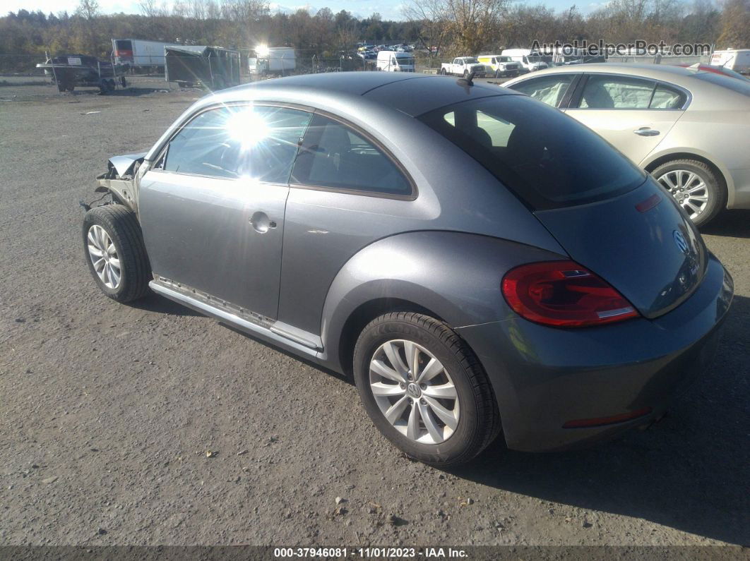 2016 Volkswagen Beetle 1.8t Fleet Edition Gray vin: 3VWF17AT1GM605822