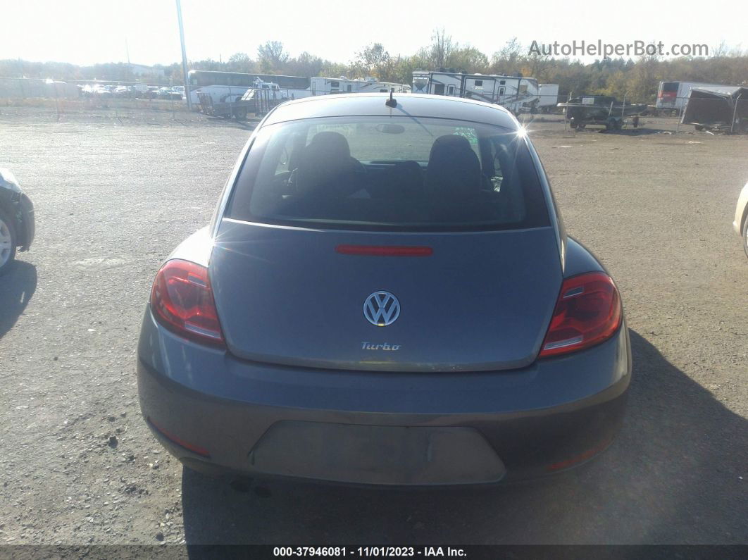 2016 Volkswagen Beetle 1.8t Fleet Edition Gray vin: 3VWF17AT1GM605822