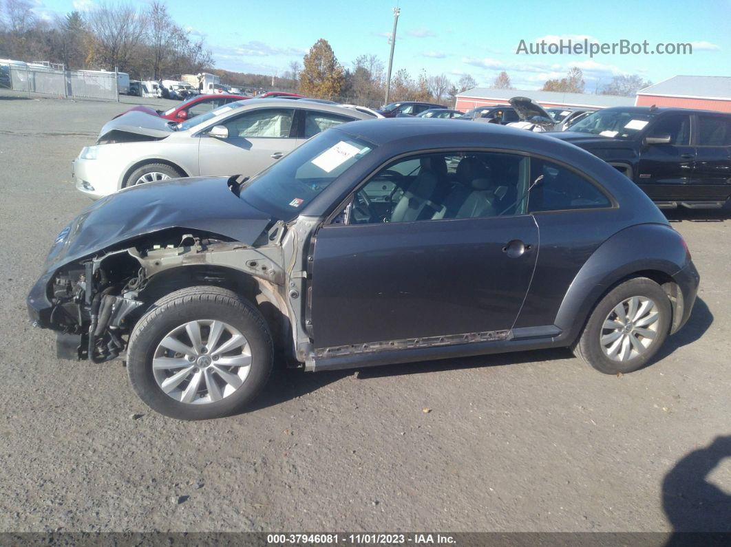 2016 Volkswagen Beetle 1.8t Fleet Edition Gray vin: 3VWF17AT1GM605822