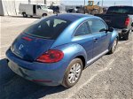 2016 Volkswagen Beetle 1.8t Синий vin: 3VWF17AT1GM607005