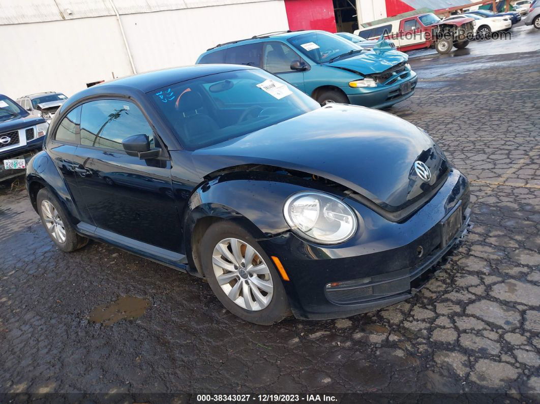 2016 Volkswagen Beetle Coupe 1.8t Wolfsburg Edition Black vin: 3VWF17AT1GM611667