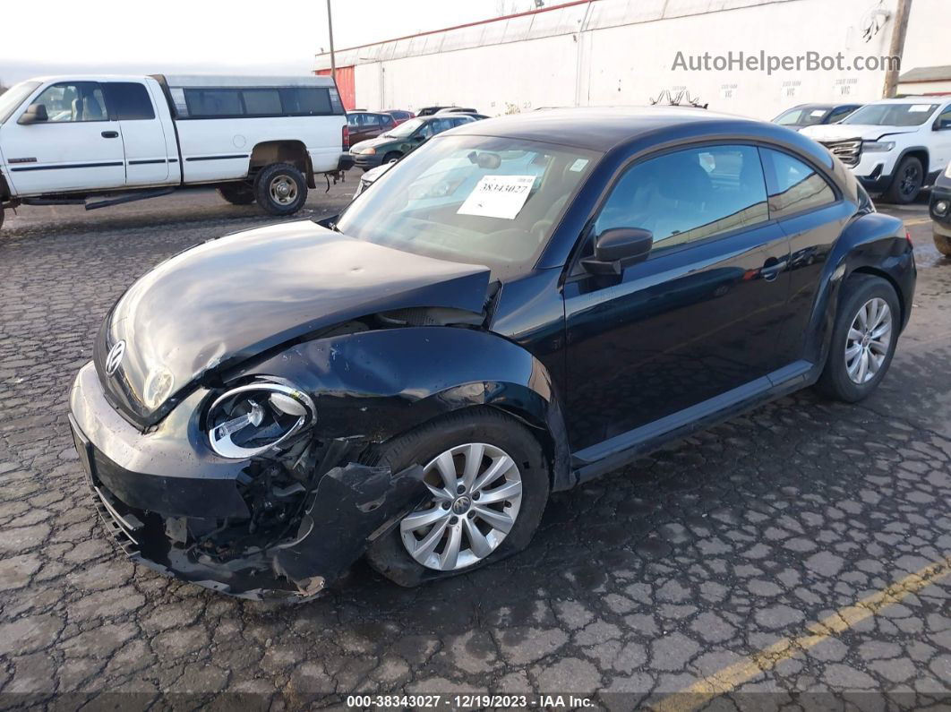 2016 Volkswagen Beetle Coupe 1.8t Wolfsburg Edition Black vin: 3VWF17AT1GM611667