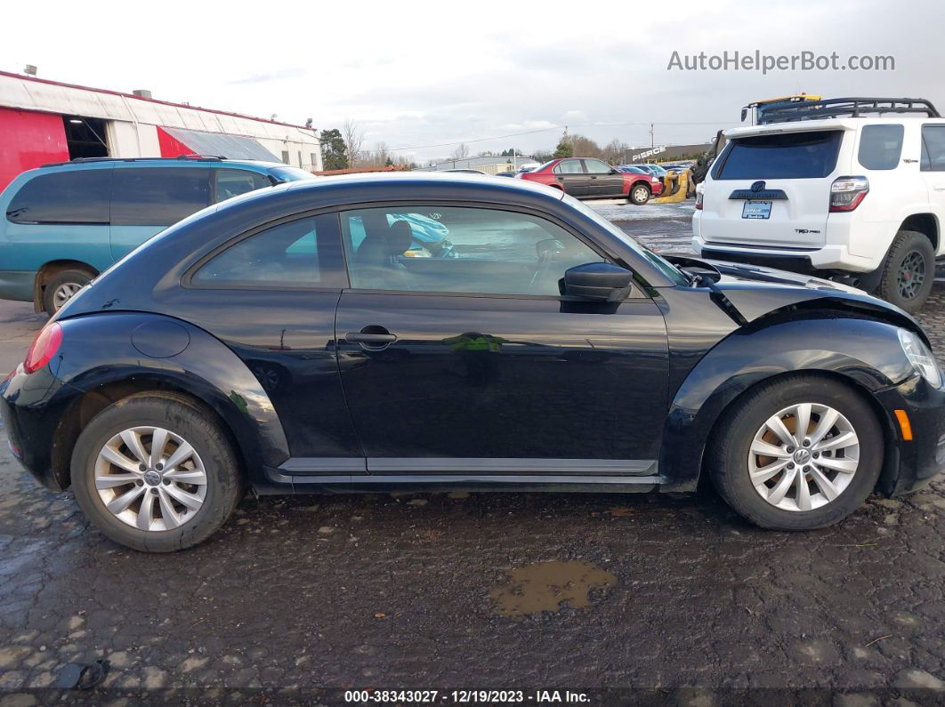 2016 Volkswagen Beetle Coupe 1.8t Wolfsburg Edition Black vin: 3VWF17AT1GM611667