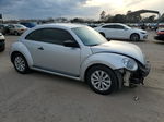 2016 Volkswagen Beetle 1.8t Silver vin: 3VWF17AT2GM608888