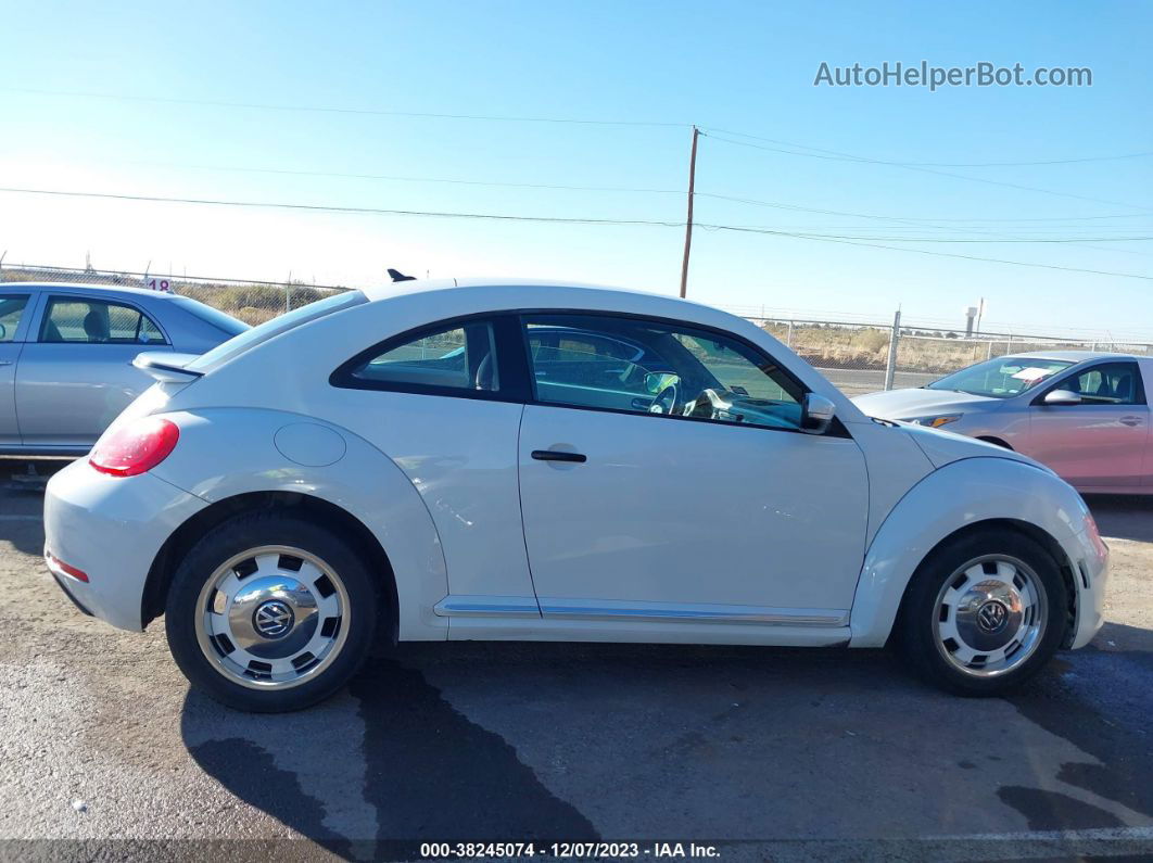 2016 Volkswagen Beetle 1.8t Classic White vin: 3VWF17AT2GM638232