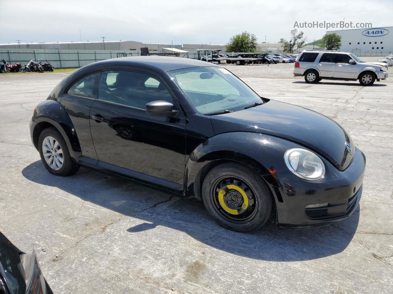 2014 Volkswagen Beetle  Black vin: 3VWF17AT3EM639015