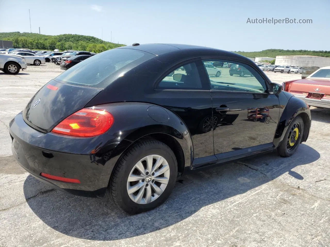 2014 Volkswagen Beetle  Black vin: 3VWF17AT3EM639015