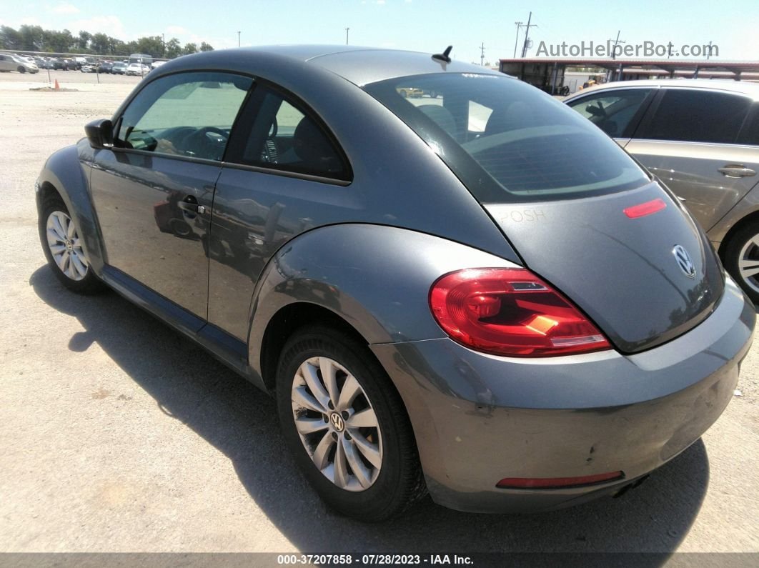 2014 Volkswagen Beetle Coupe 1.8t Entry Gray vin: 3VWF17AT3EM657708