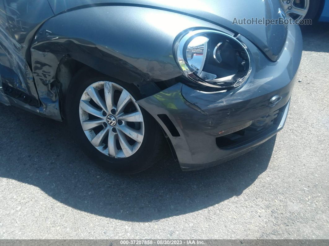 2014 Volkswagen Beetle Coupe 1.8t Entry Серый vin: 3VWF17AT3EM657708