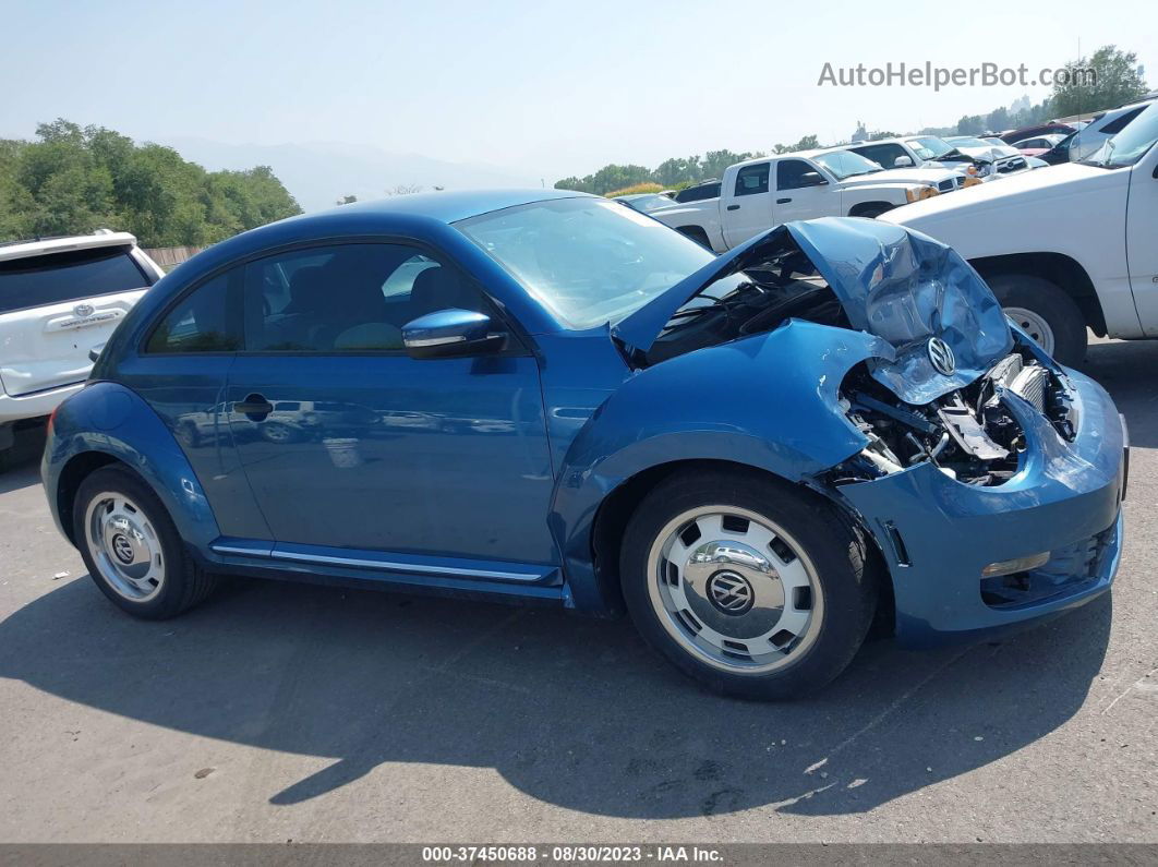 2016 Volkswagen Beetle Coupe 1.8t Classic Blue vin: 3VWF17AT3GM638272