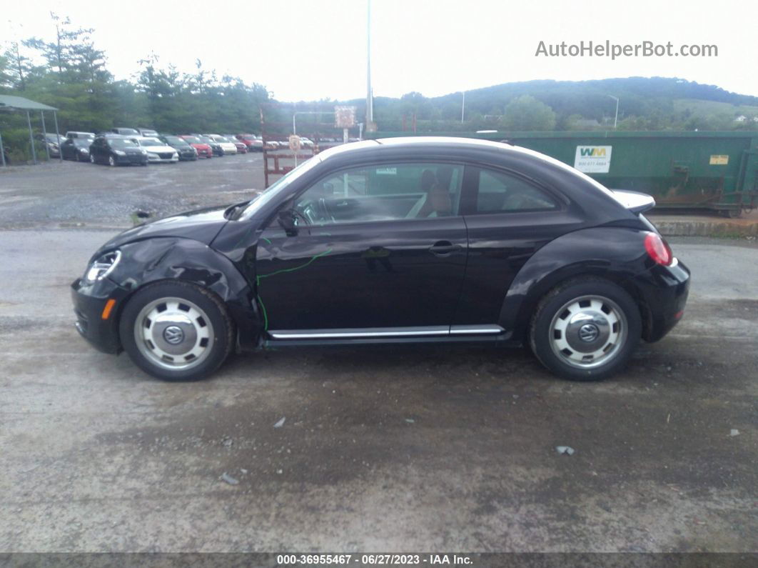 2016 Volkswagen Beetle Coupe 1.8t Classic Black vin: 3VWF17AT4GM638149