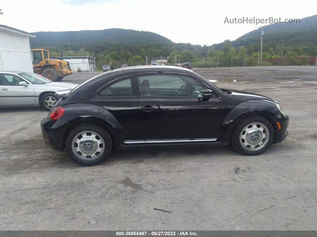 2016 Volkswagen Beetle Coupe 1.8t Classic Black vin: 3VWF17AT4GM638149