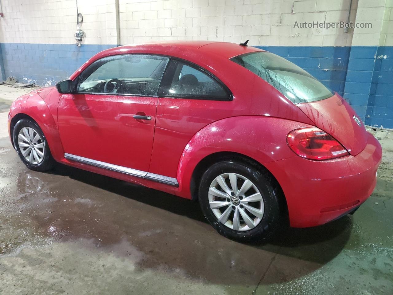 2014 Volkswagen Beetle  Красный vin: 3VWF17AT5EM641770