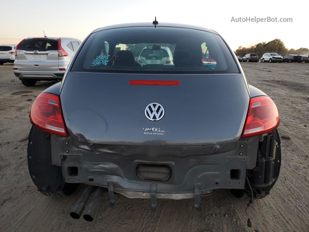 2014 Volkswagen Beetle  Charcoal vin: 3VWF17AT5EM646127