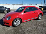 2016 Volkswagen Beetle 1.8t Red vin: 3VWF17AT5GM603233