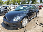 2016 Volkswagen Beetle 1.8t Black vin: 3VWF17AT5GM605273