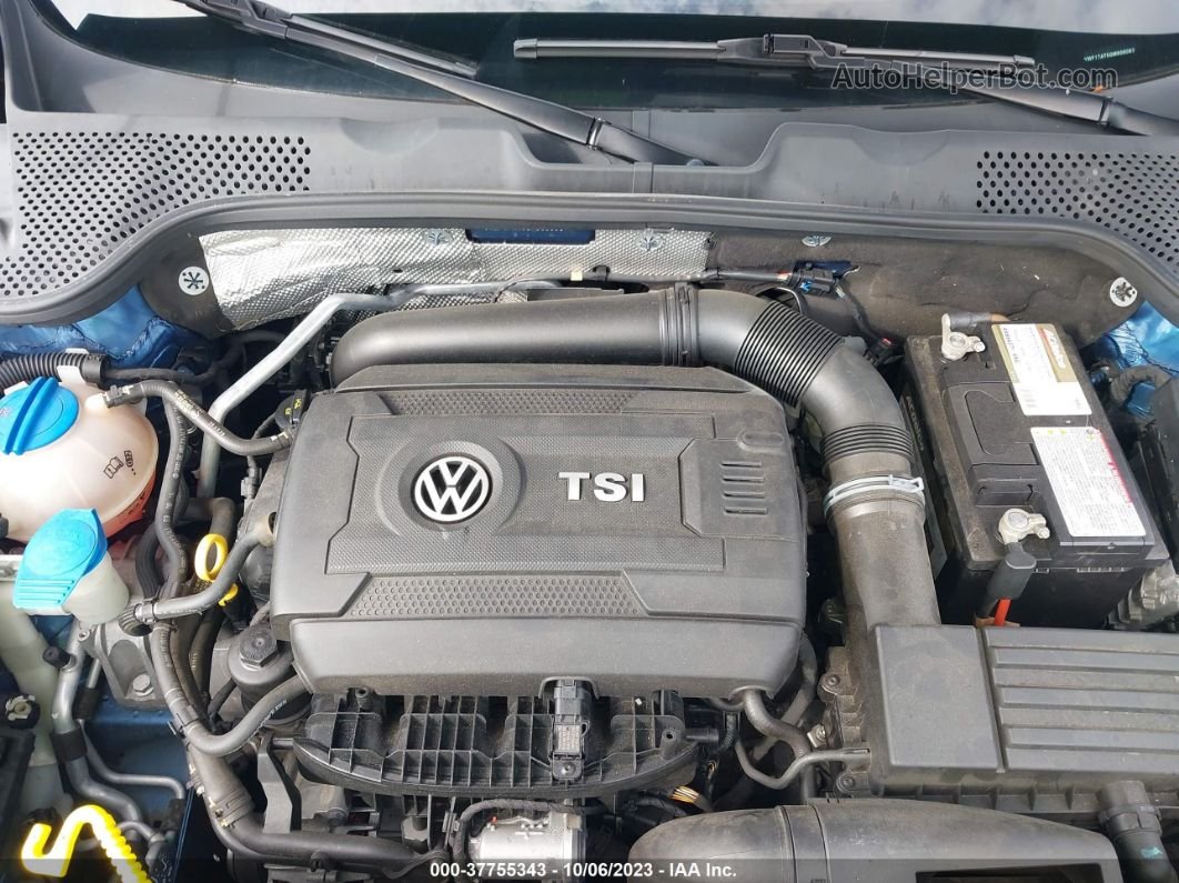 2016 Volkswagen Beetle Coupe 1.8t Fleet Edition Синий vin: 3VWF17AT5GM606083